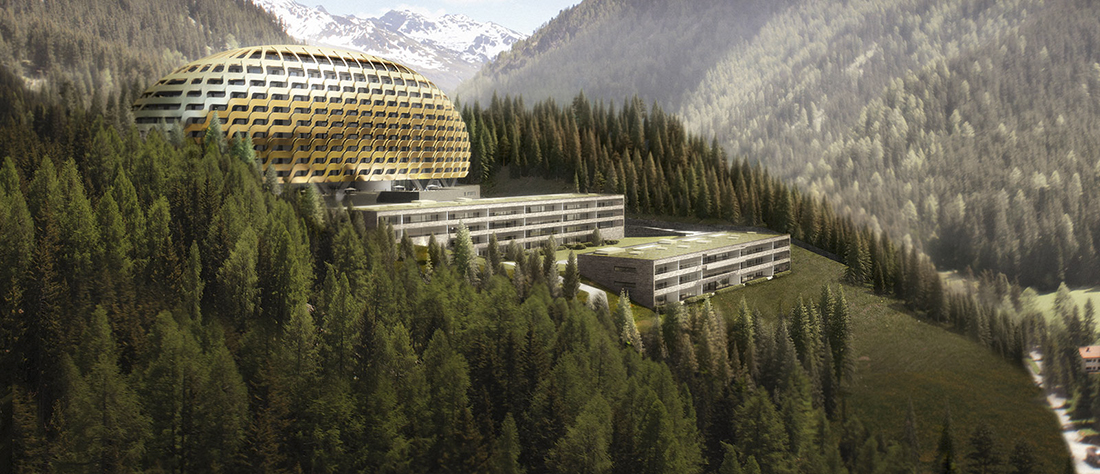 INTERCONTINENTAL Davos Швейцария энергоэффективное здание