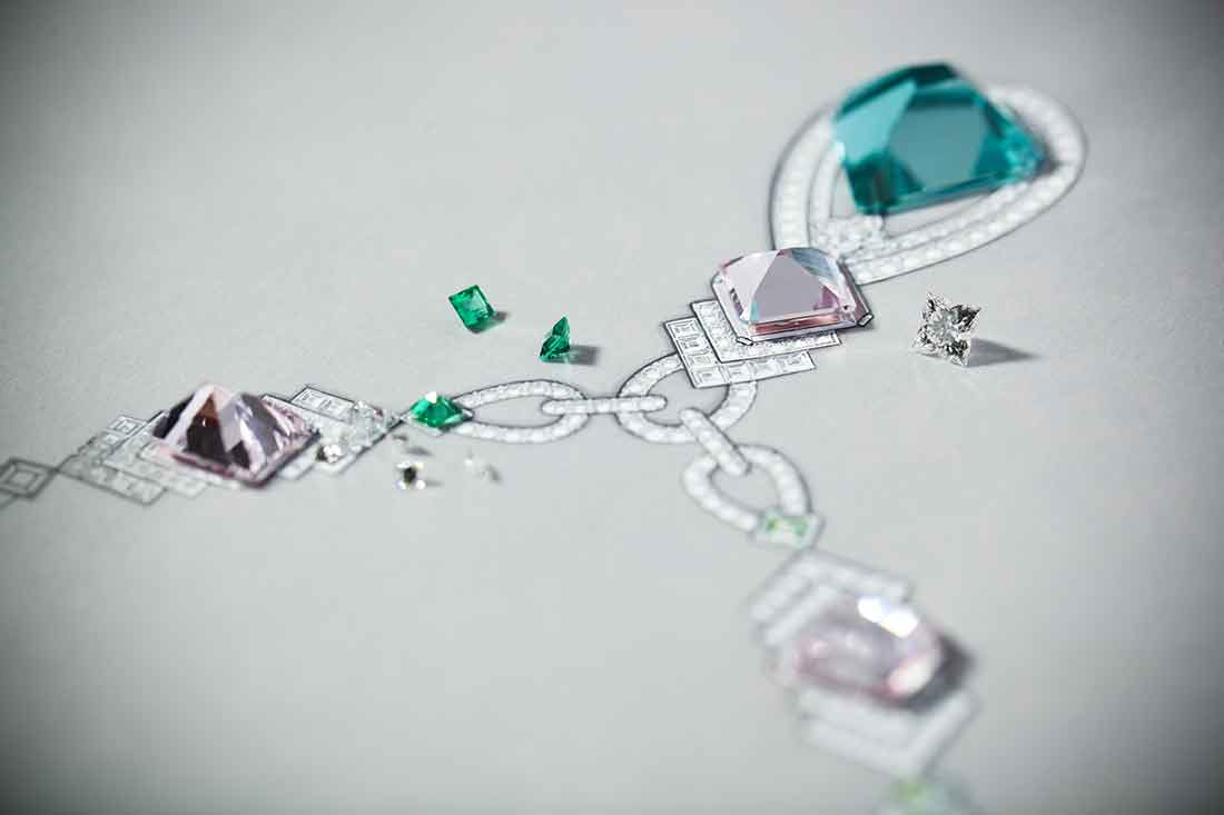 The new Chain Attraction collection of high jewellery from Louis