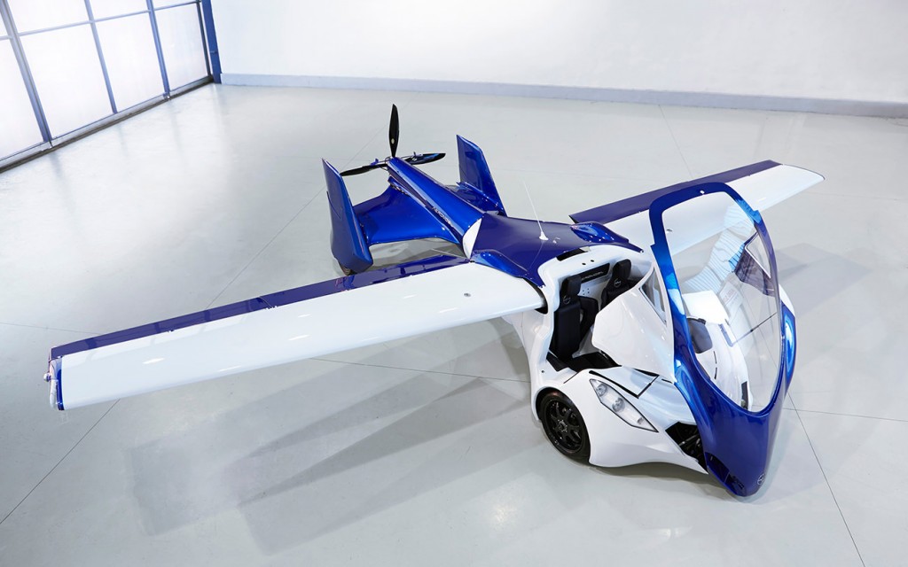 Watch the AeroMobil 3.0 flying car take to the skies