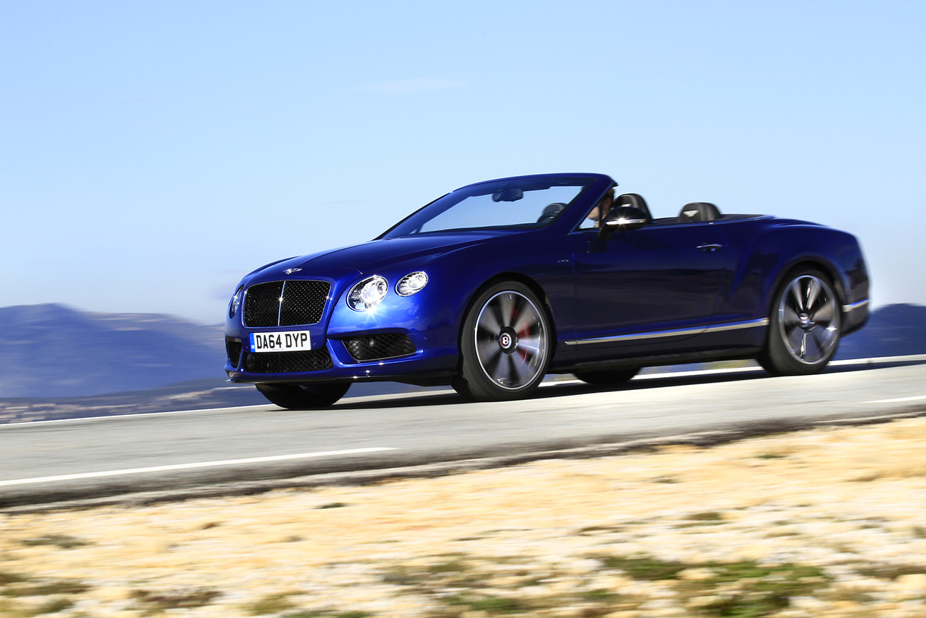 Continental gt v8 Convertible фиолетовая