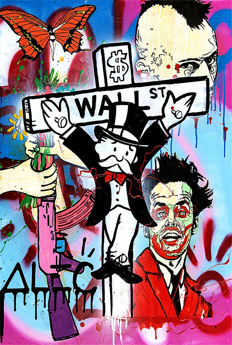 Alec Monopoly The Most Bankable Street Artist Right Now The Milliardaire