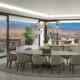 Four seasons Las Vegas living room night