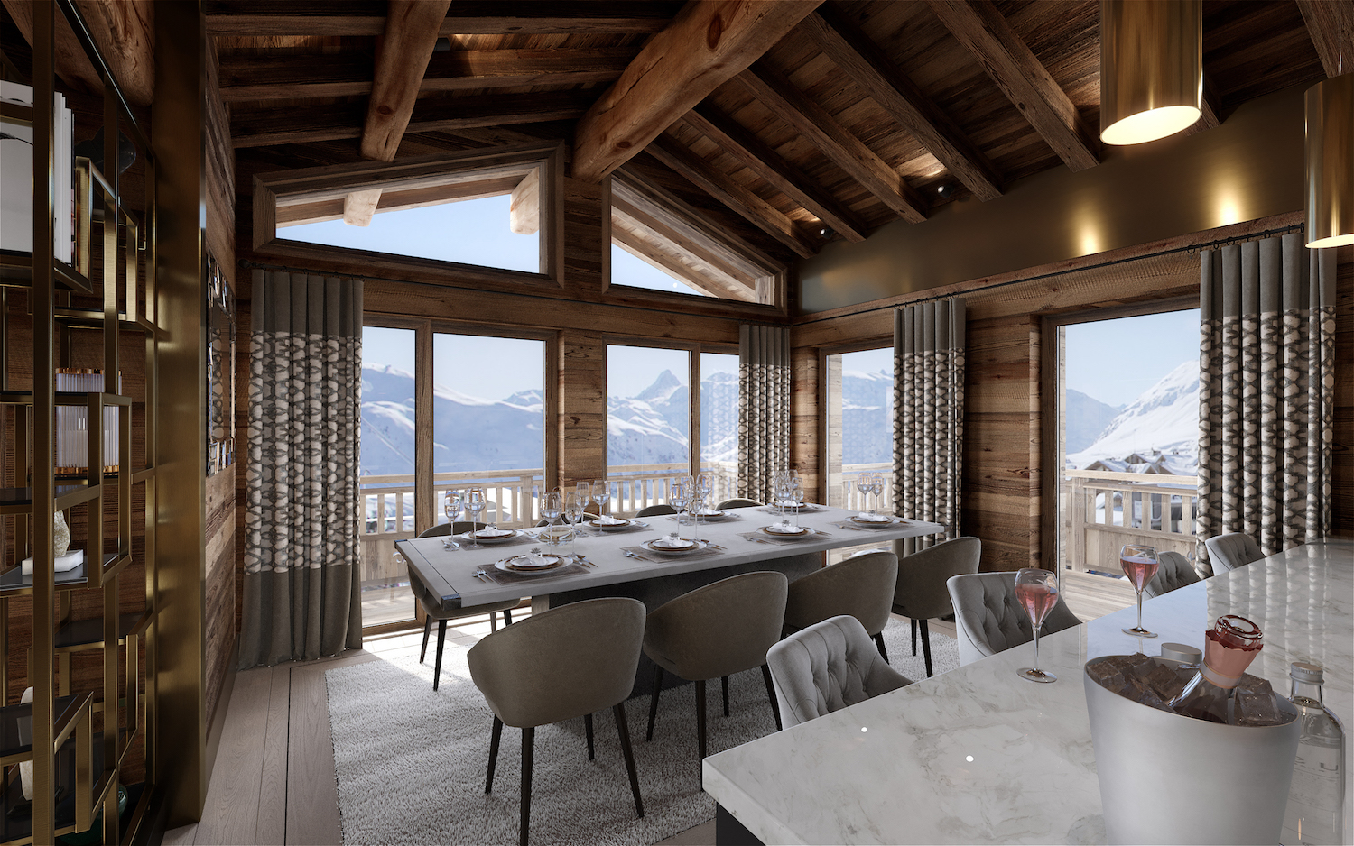 Жк шале белгород. Ultima Courchevel Belvedere. Шале премиум класса. Компактное премиум Шале. Шале новая Чайка фото.