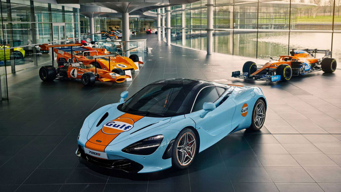 McLaren Dévoile Sa 720s Habillée De La Célèbre Livrée Gulf